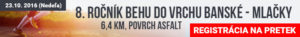 Beh do vrchu Banské - Mlačky